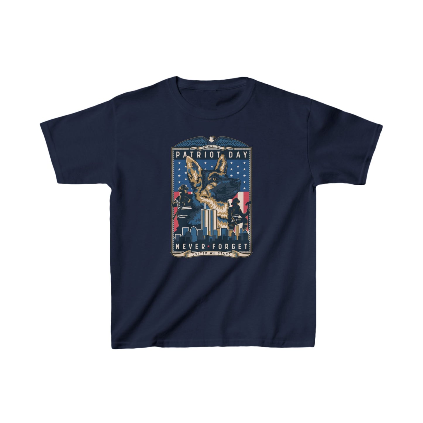 Patriot Day - 9/11 - Kids Heavy Cotton™ Tee