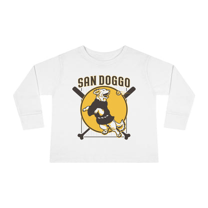 San Doggo Padres - Toddler Long Sleeve Tee