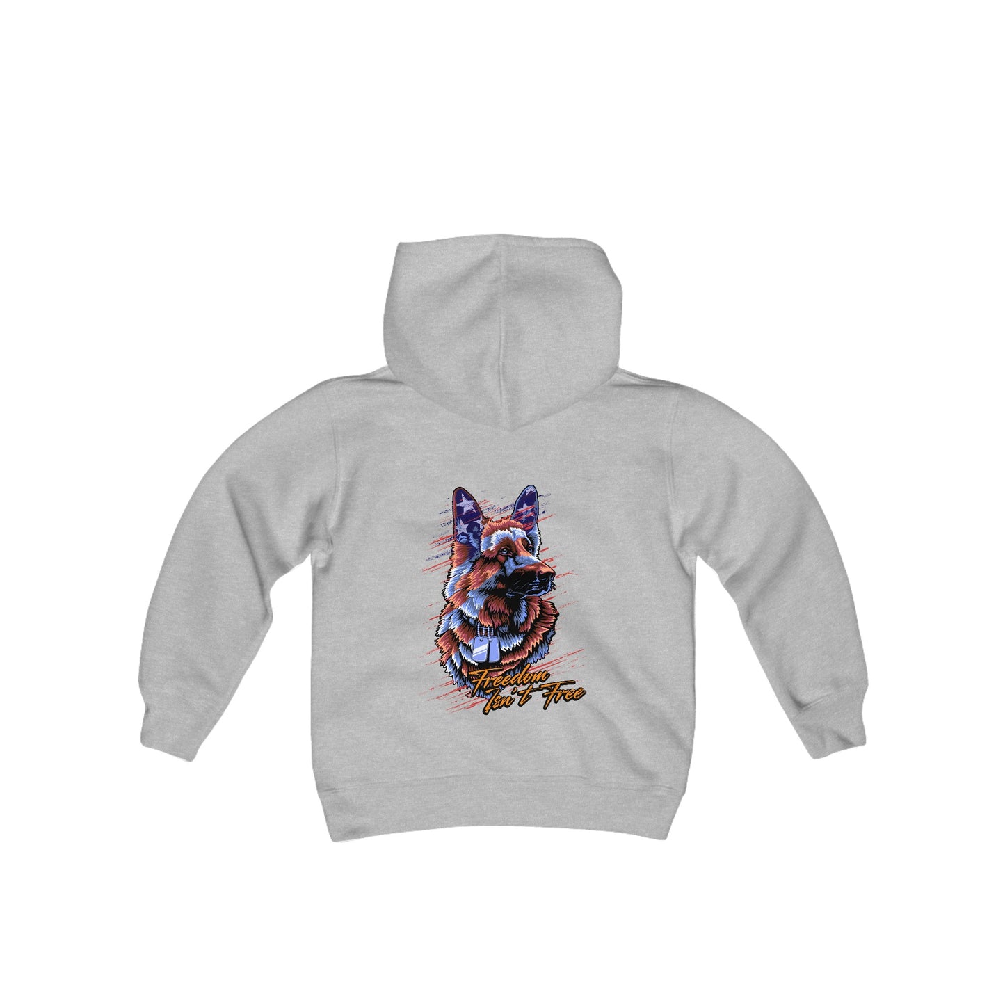 Youth Heavy Blend Hooded Sweatshirt (Back Print)