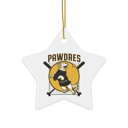 SAN DIEGO PAWDRES - Ceramic Ornament, 4 Shapes