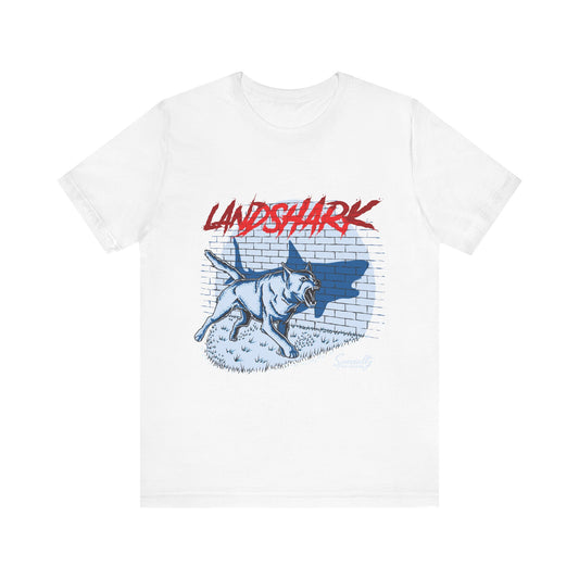 Landshark - Unisex Jersey Short Sleeve Tee (Front Print)