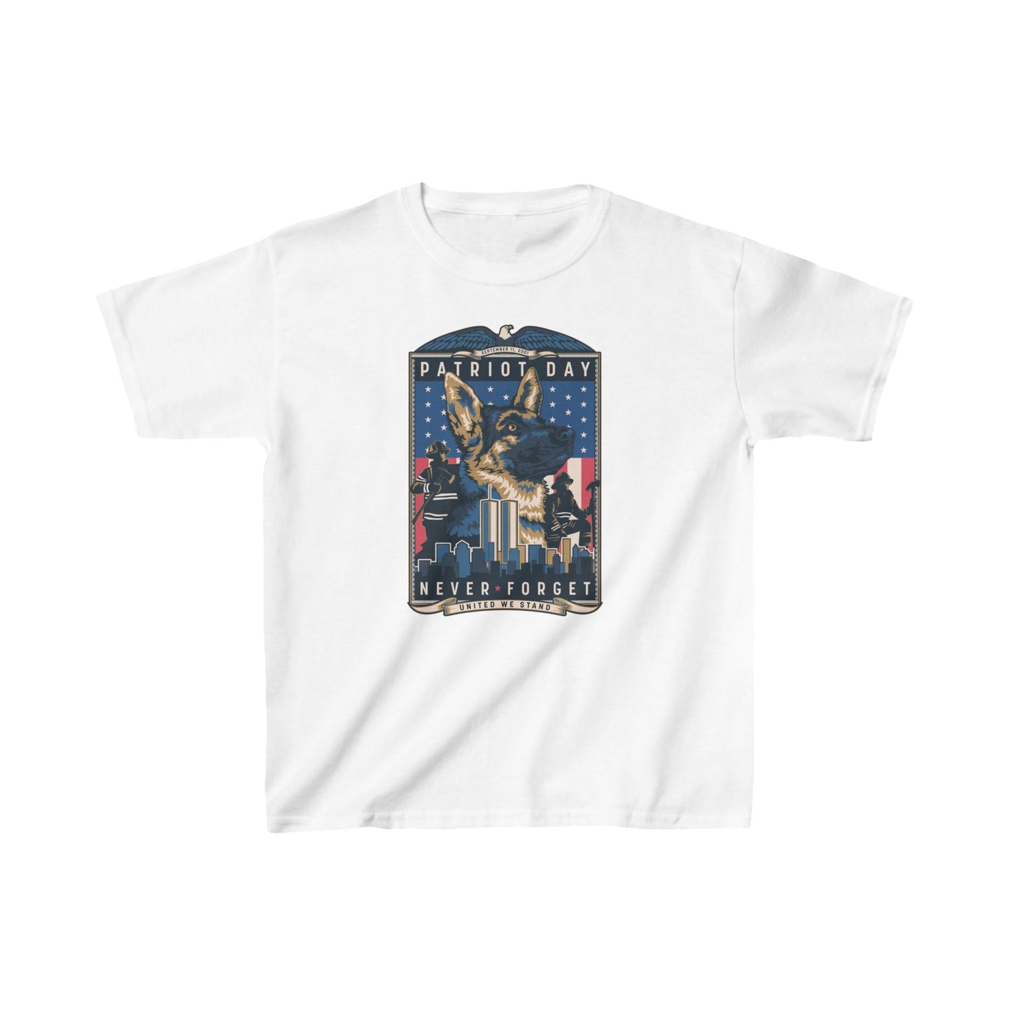 Patriot Day - 9/11 - Kids Heavy Cotton™ Tee