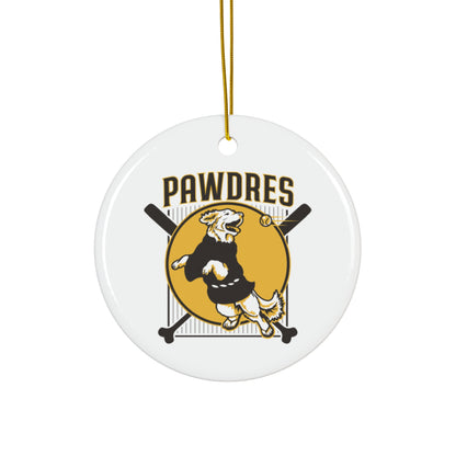 SAN DIEGO PAWDRES - Ceramic Ornament, 4 Shapes