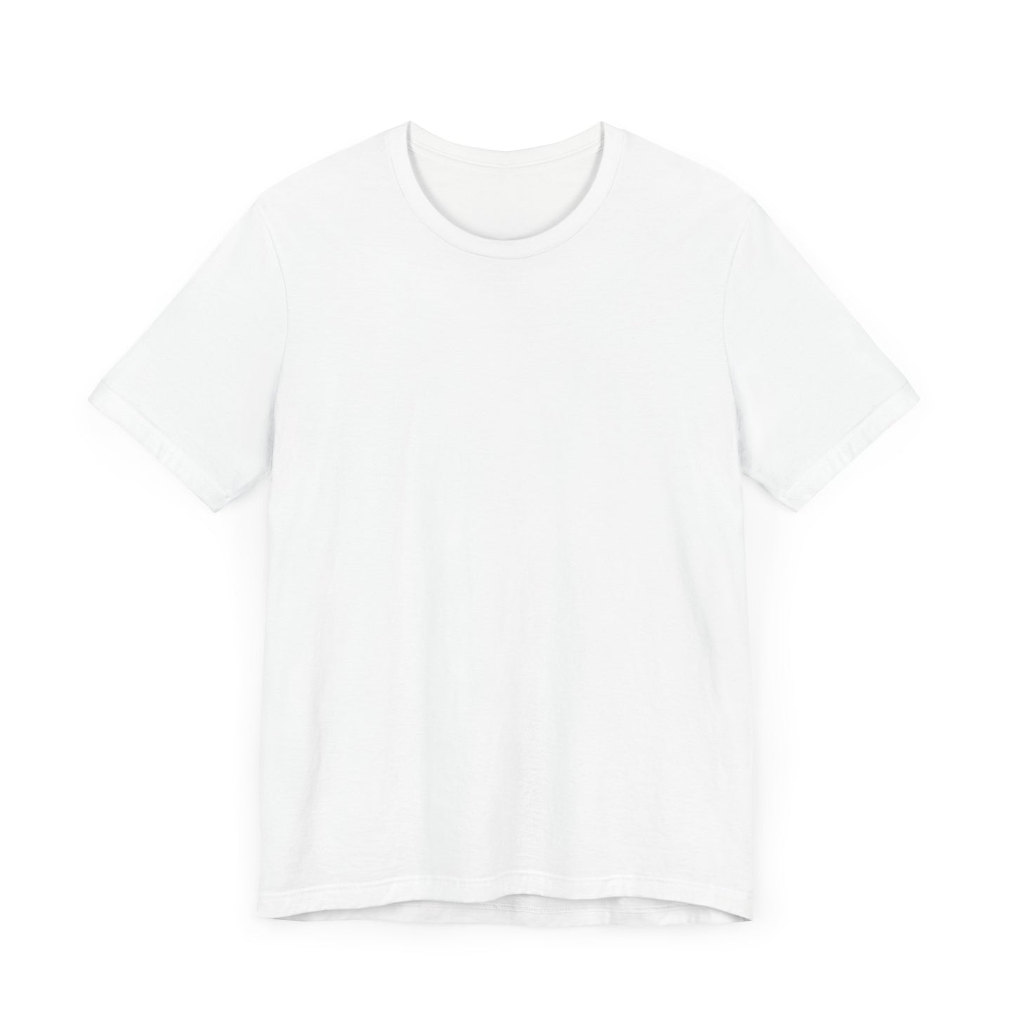 0 to 100 - White - Unisex Jersey Short Sleeve Tee (Back Print)