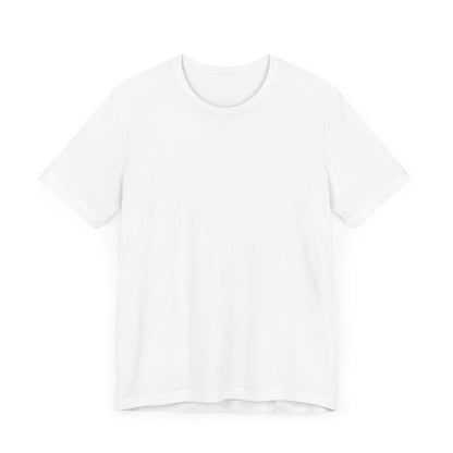 0 to 100 - White - Unisex Jersey Short Sleeve Tee (Back Print)