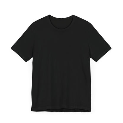 0 to 100 - Black - Unisex Jersey Short Sleeve Tee (Back Print)