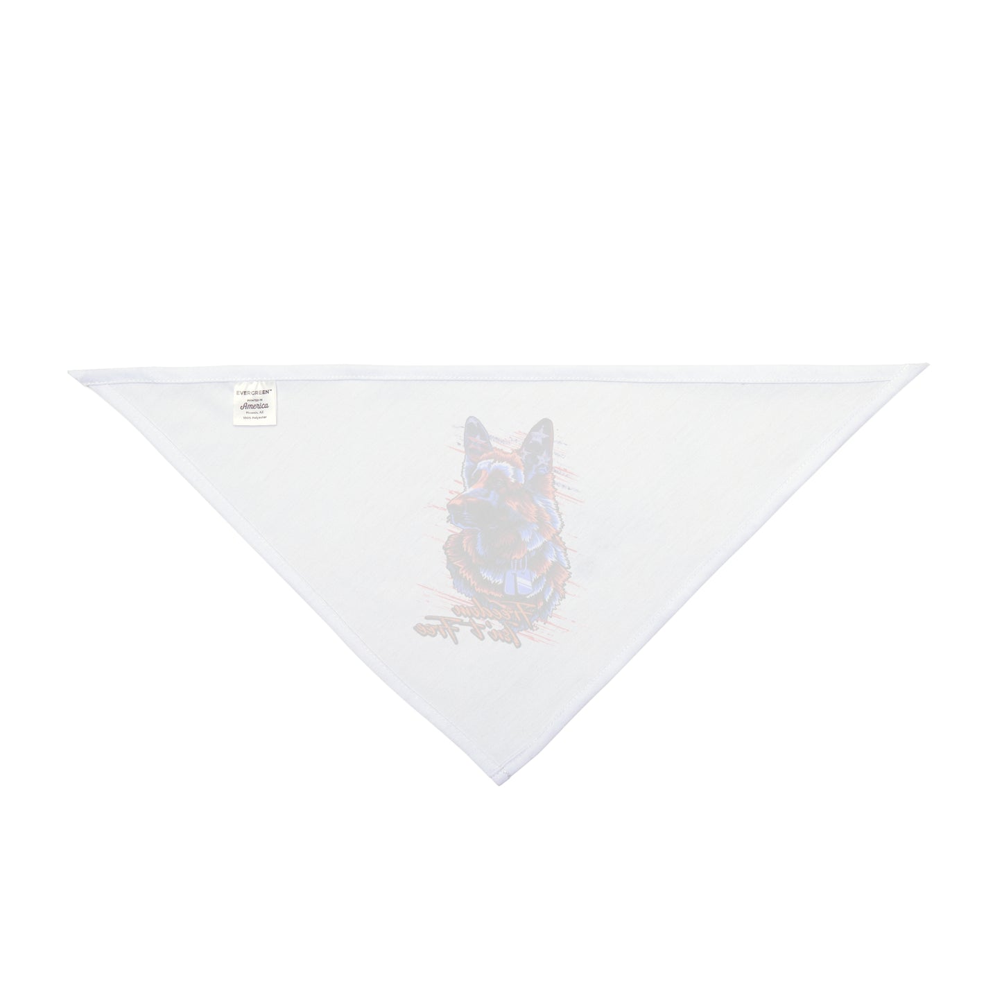 Freedom Isn't Free - Pet Bandana - White