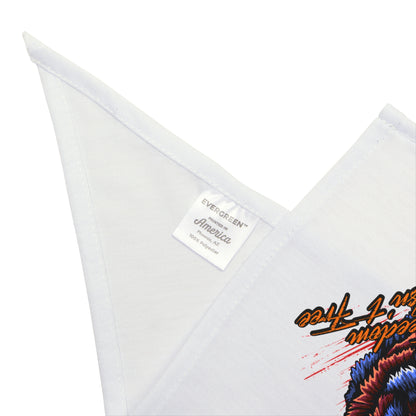 Freedom Isn't Free - Pet Bandana - White